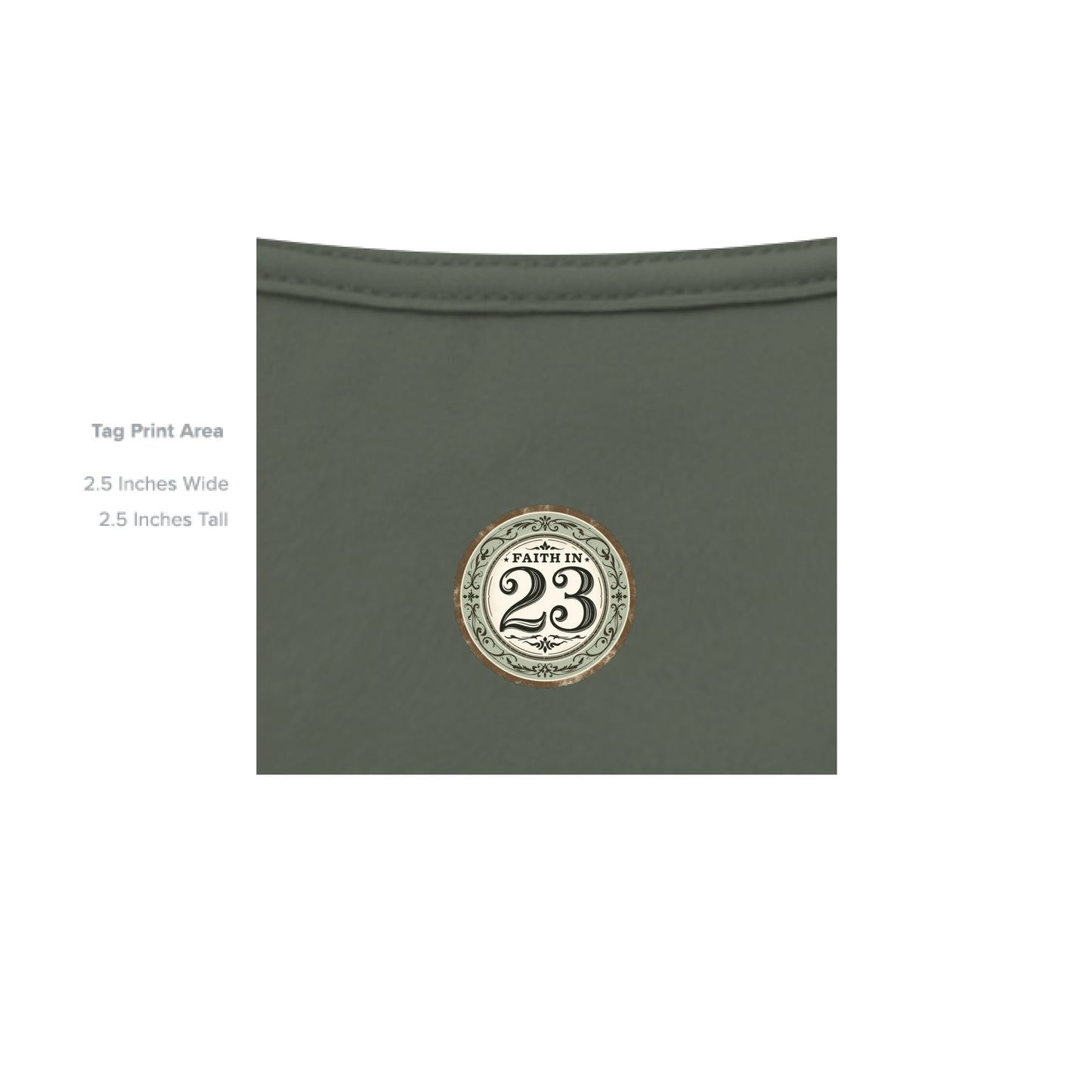 MILITARY GREEN - INSIDE_TAG_LINE